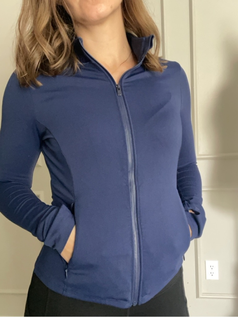 PINK Victoria's Secret Navy Athletic Pullover Top